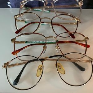 4 for 1 Sale Vintage Glasses/Frames